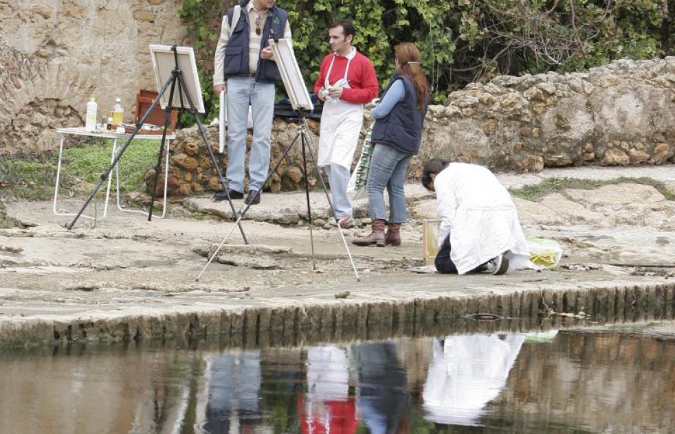 Arte por el Guadara en el entorno del ro