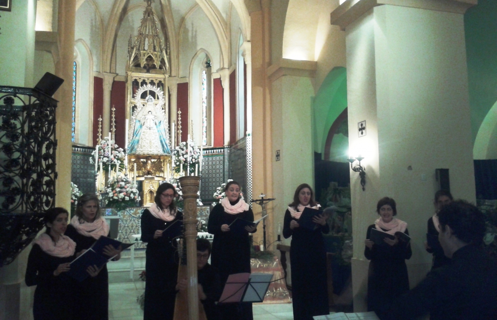 Magistral concierto del grupo Anaphora en el Santuario de la Virgen del guila