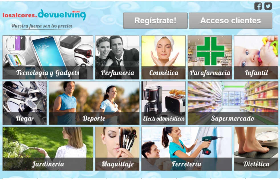 Losalcores.devuelving.com, la tienda on-line de referencia